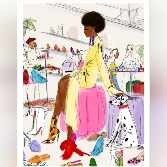 Jiggy Puzzle Shoe Shopping 800 Pieces - New In Box - Picture 3 of 5